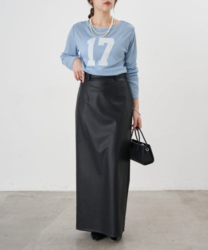 【26SS】數字印花長袖T恤