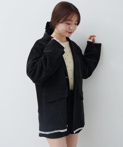 燈芯絨內襯夾克