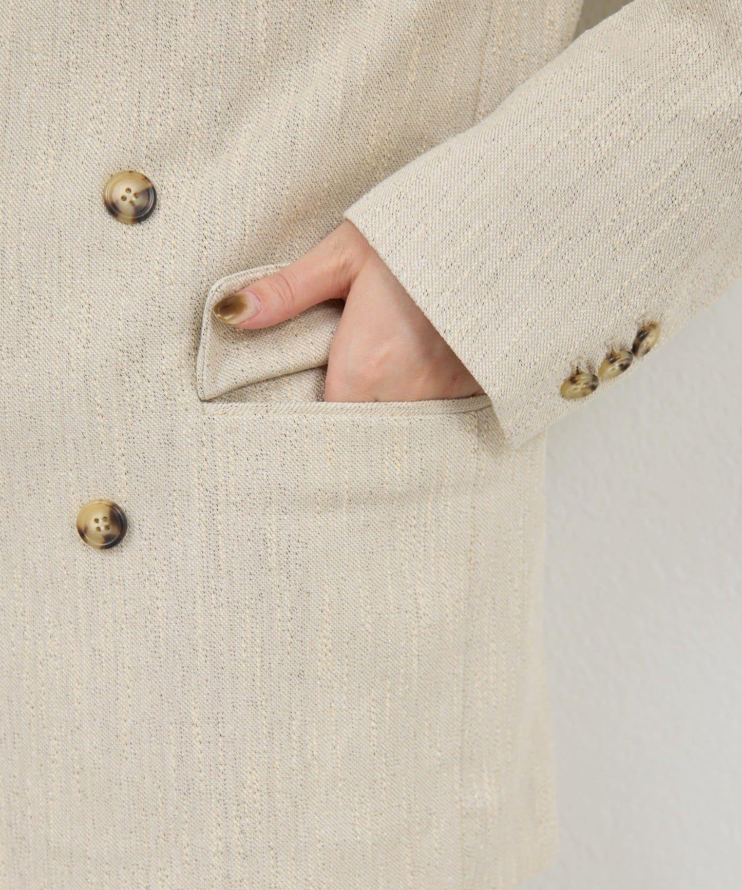 【近日開始】無領粗花呢夾克