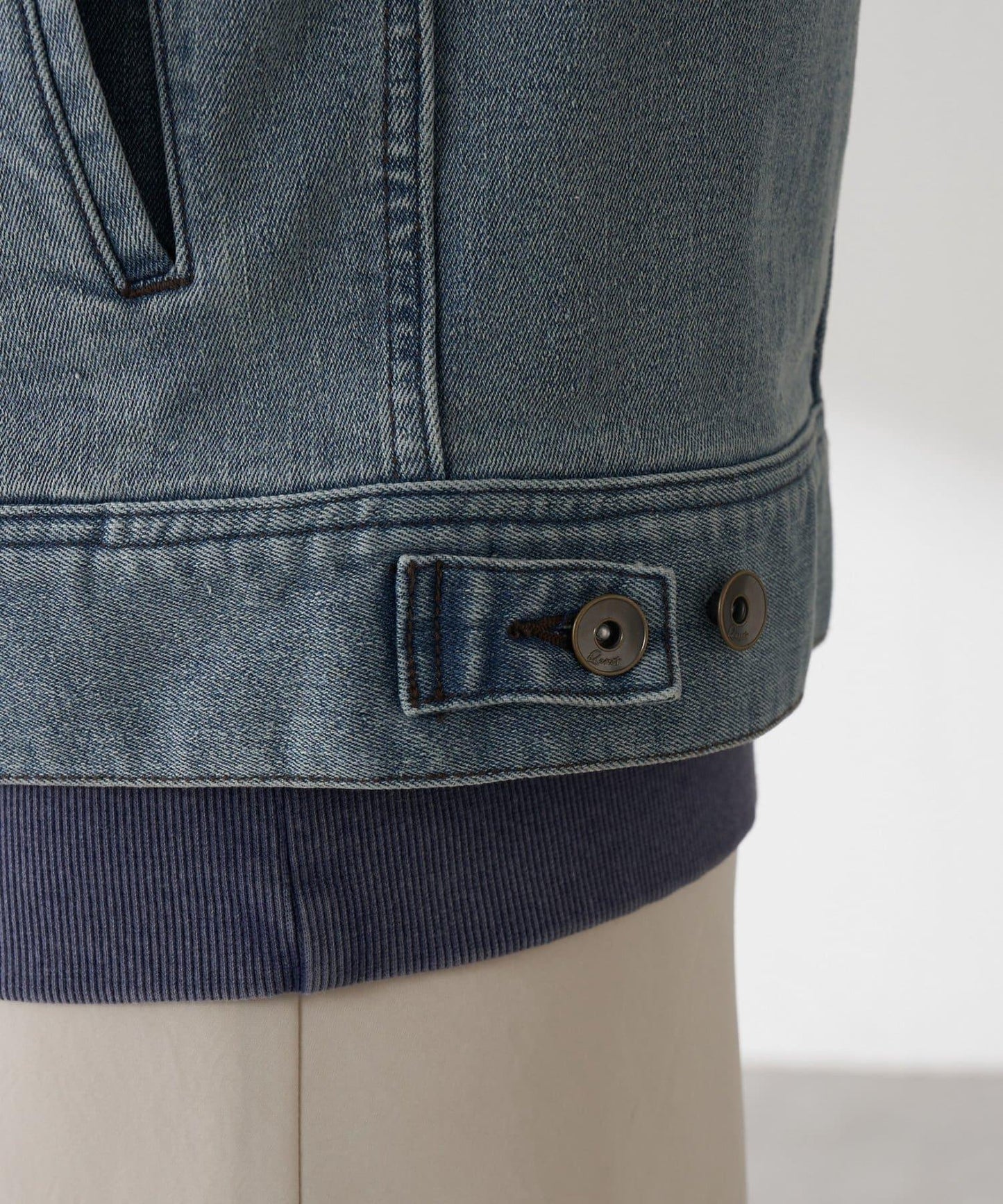 【2尺碼可選】Q.anos 彈力羅紋夾克