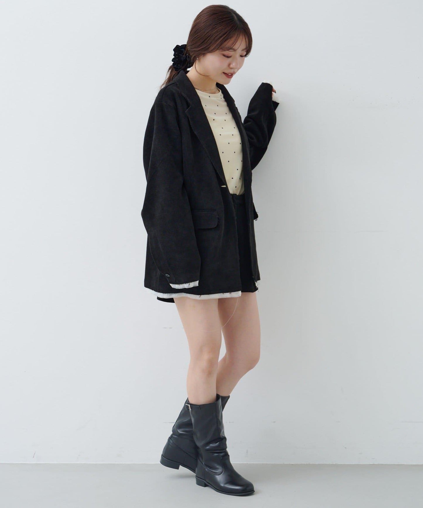 燈芯絨內襯夾克