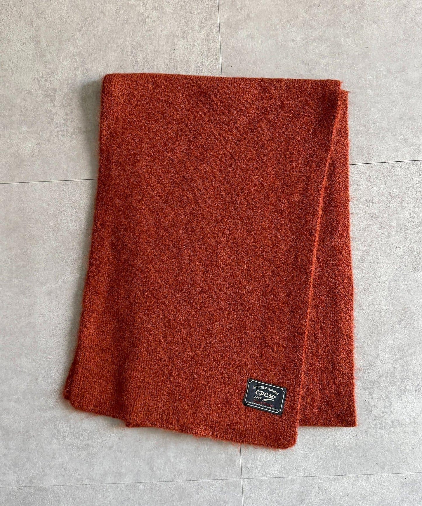 MIX紗仿馬海毛圍巾