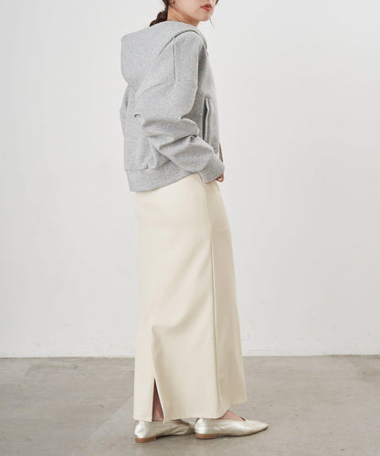 雙拉鍊連帽衛衣