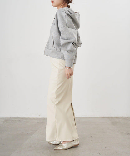 雙拉鍊連帽衛衣