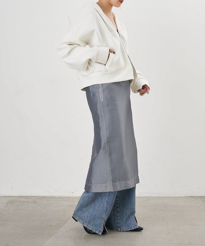 雙拉鍊連帽衛衣