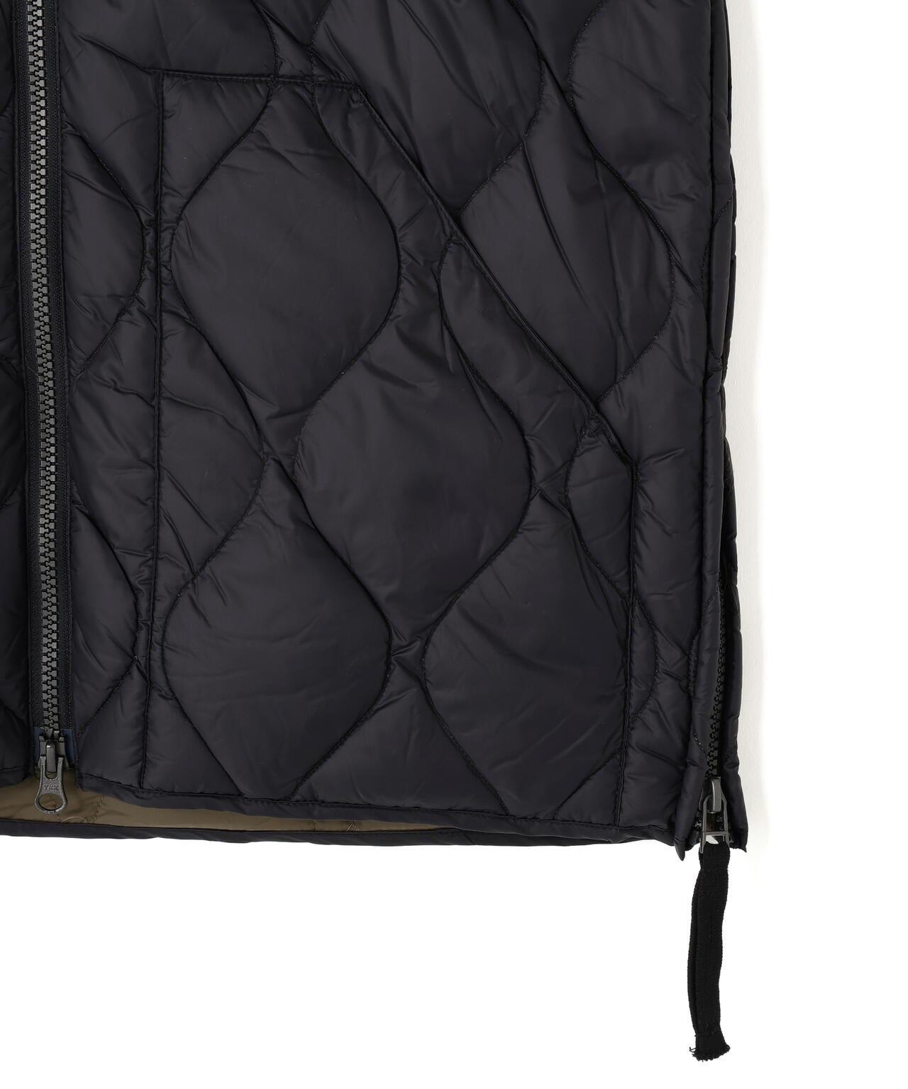 TAION MILITARY高領針織拼接羽絨夾克軟殼女款