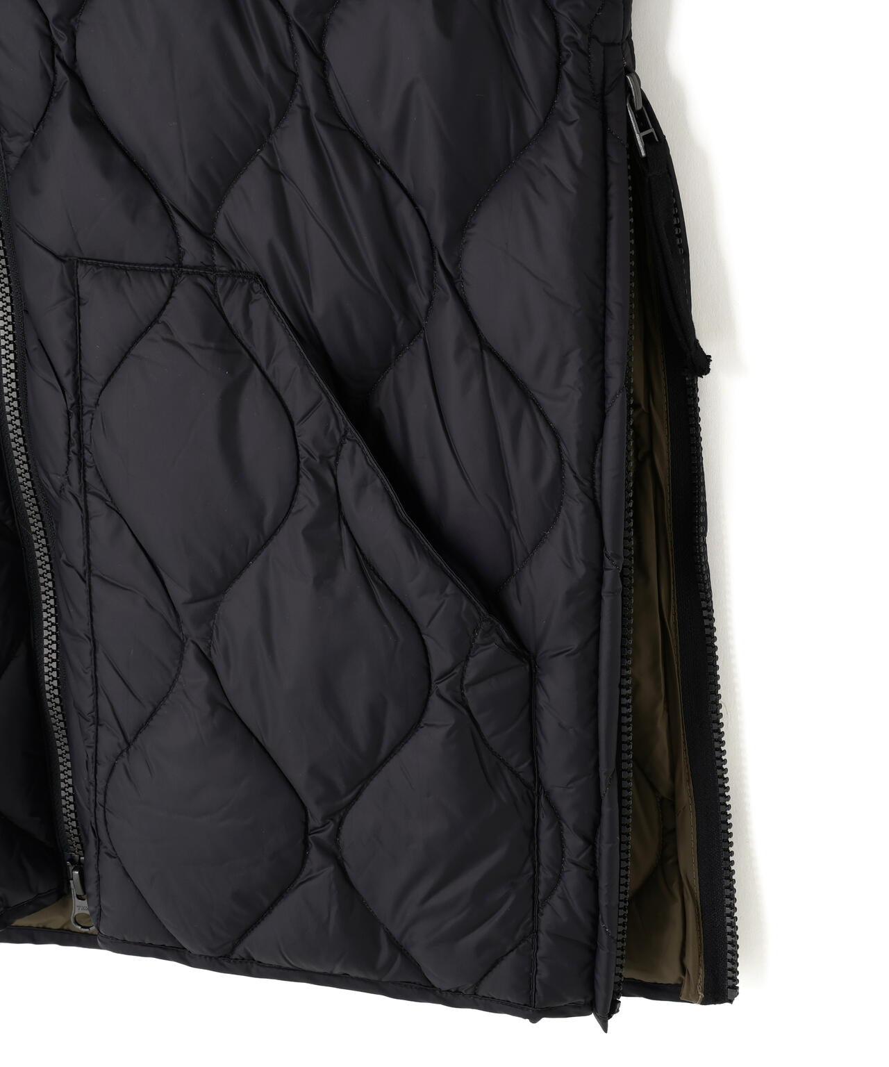 TAION MILITARY高領針織拼接羽絨夾克軟殼女款