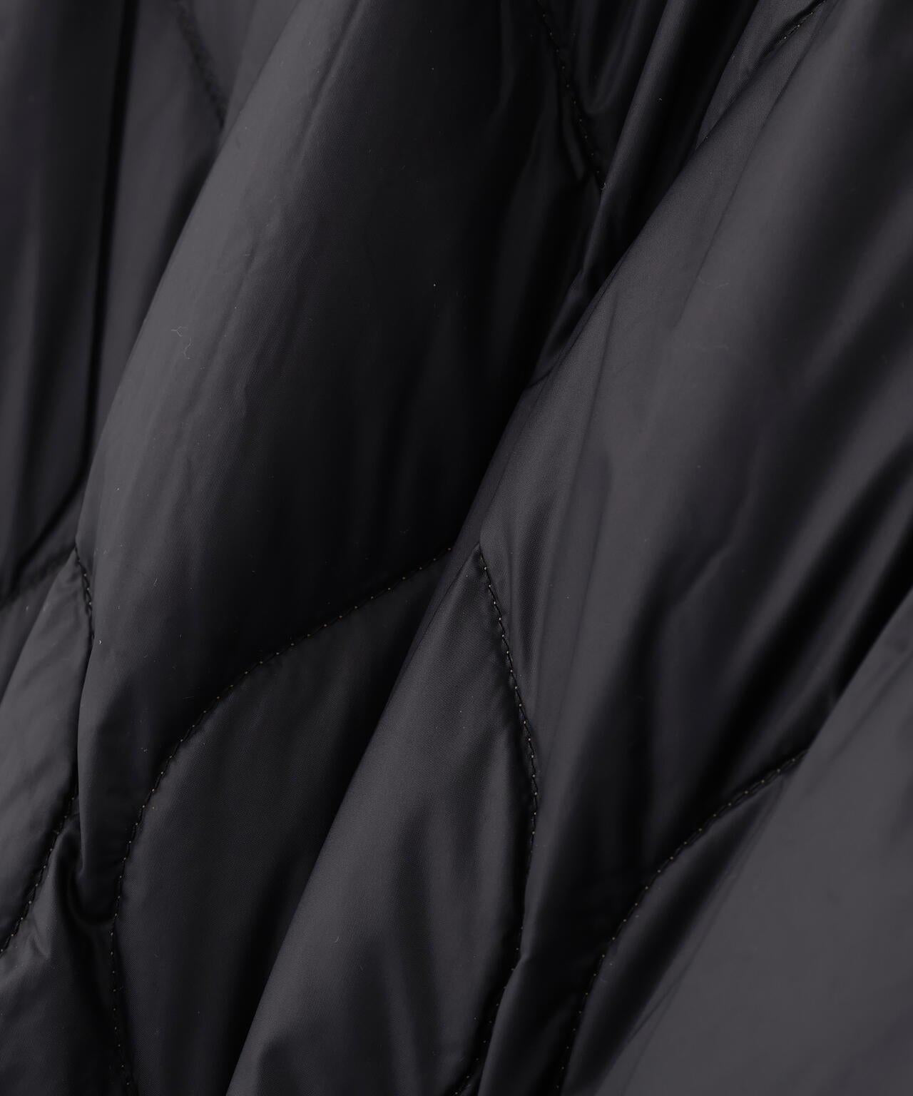 TAION MILITARY高領針織拼接羽絨夾克軟殼女款