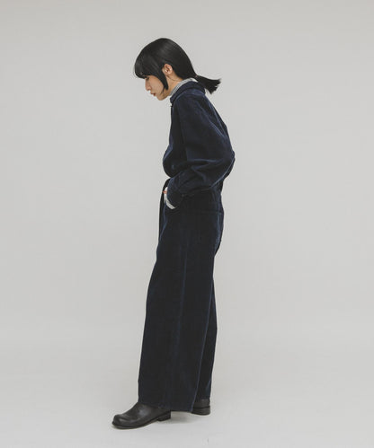 燈芯絨紐扣領襯衫