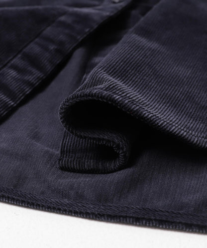 燈芯絨紐扣領襯衫