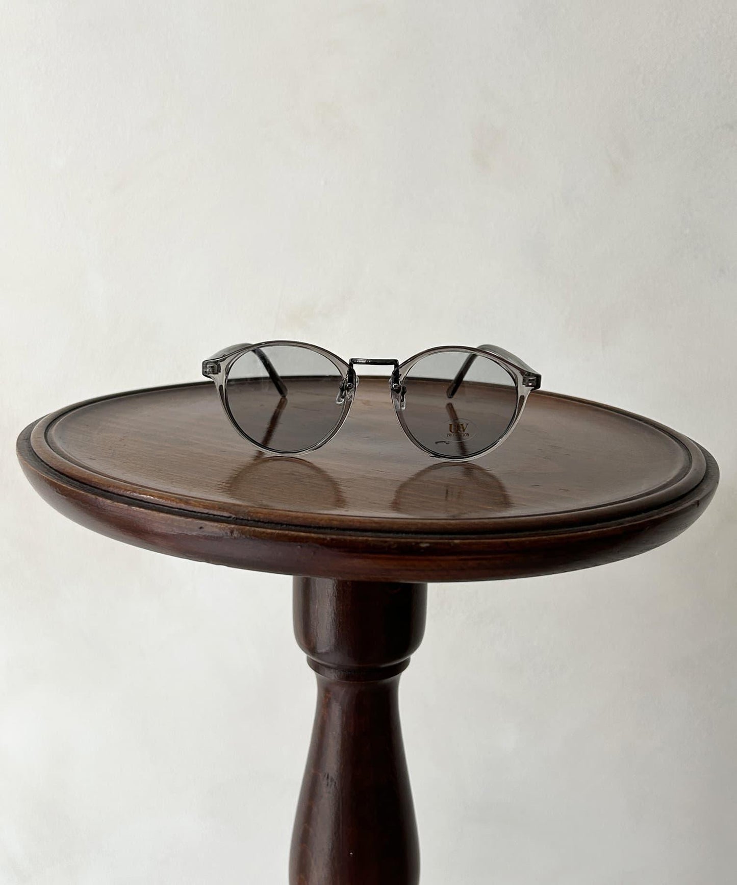 波士頓款透明鏡框太陽鏡