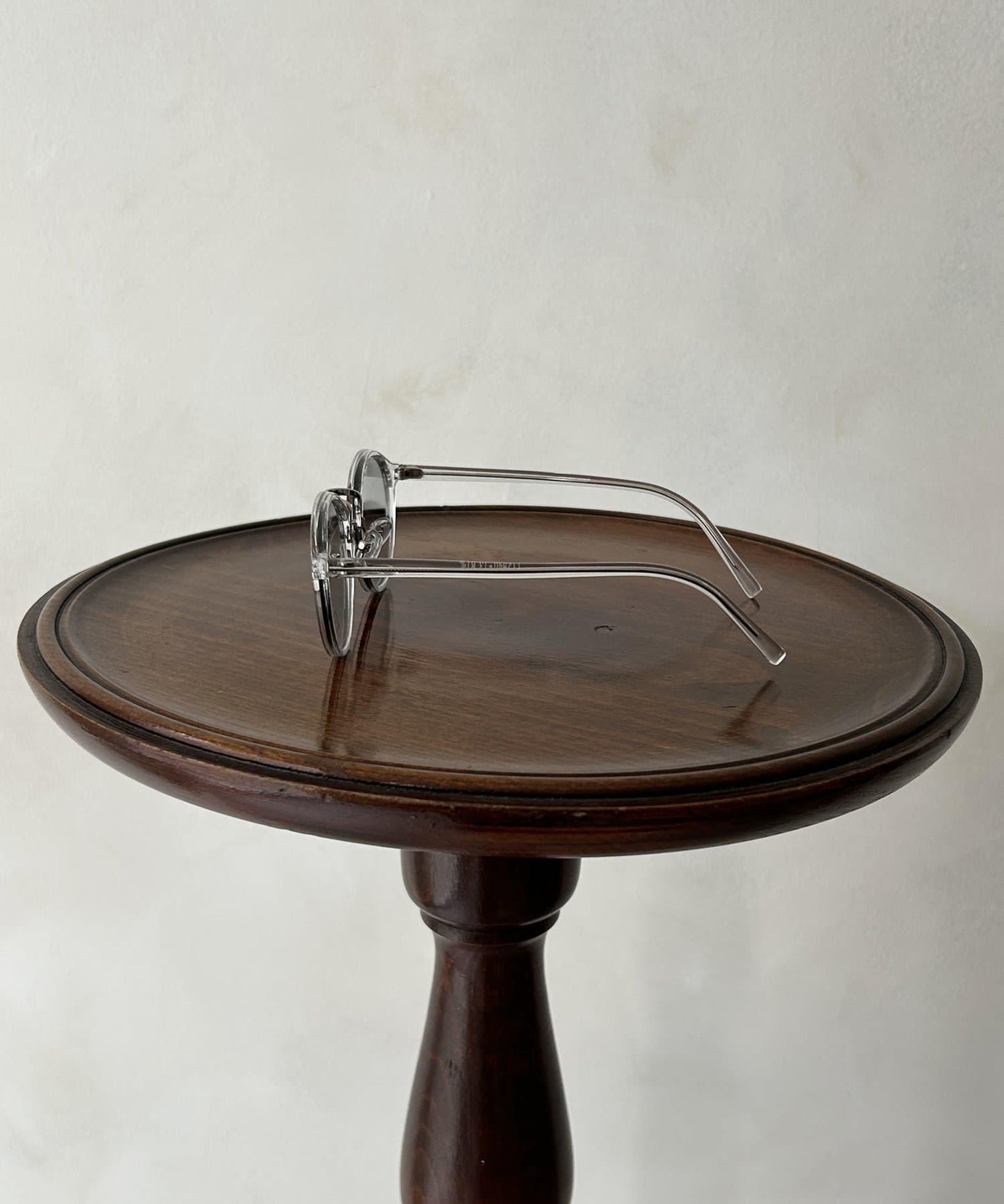 波士頓款透明鏡框太陽鏡