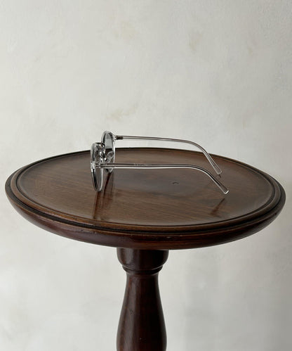 波士頓款透明鏡框太陽鏡