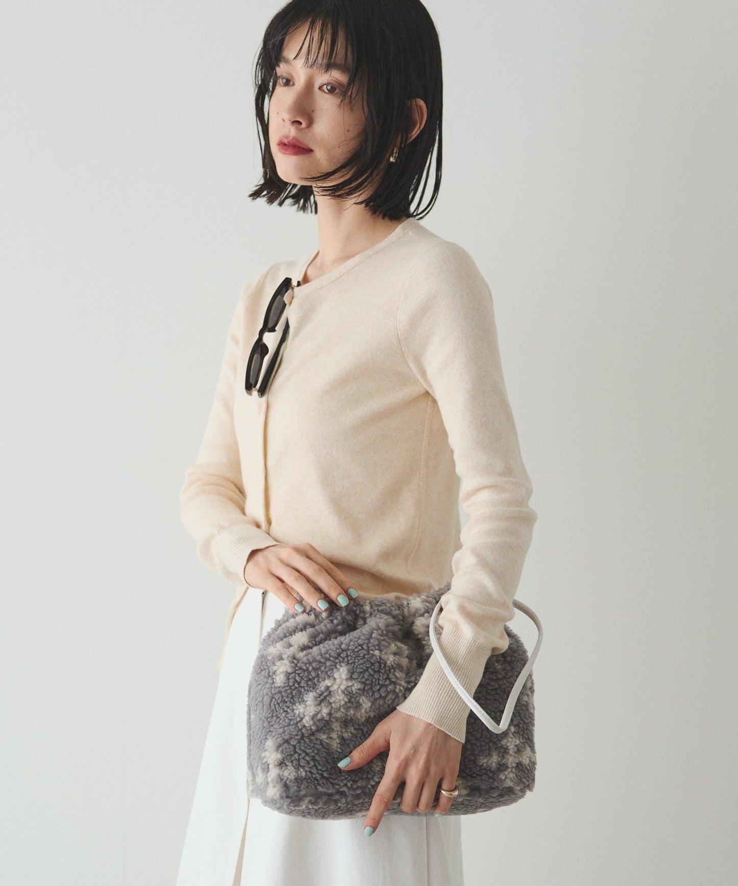 【《PEANUTS》×russet聯名第三彈】透明托特包×束口袋套裝包