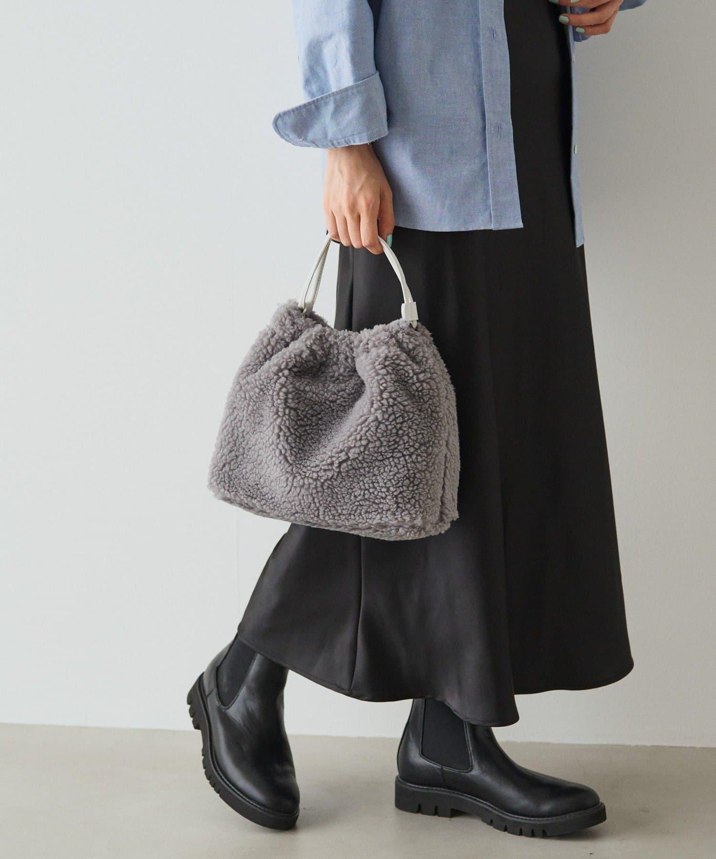 【《PEANUTS》×russet聯名第三彈】透明托特包×束口袋套裝包