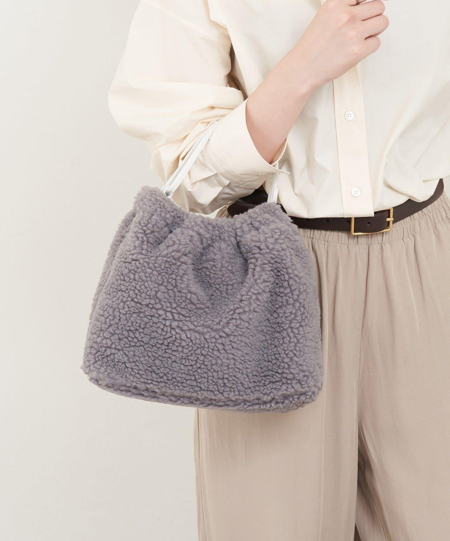 【《PEANUTS》×russet聯名第三彈】透明托特包×束口袋套裝包