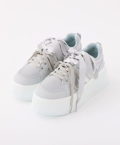 蝴蝶結緞面休閒鞋