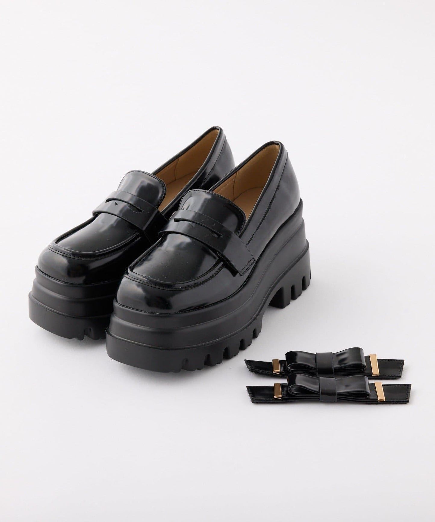 【2WAY款式】顯瘦3公斤厚底樂福鞋