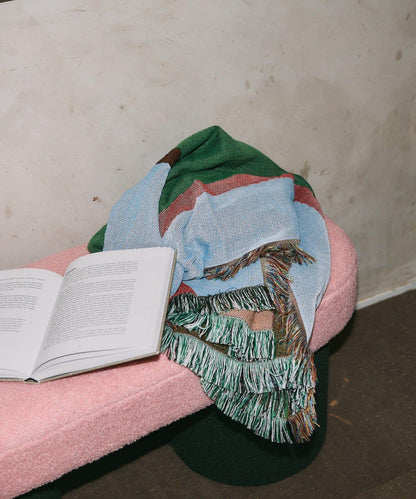 【SAHIR サヒール】Throwket Rain water 沙發毯