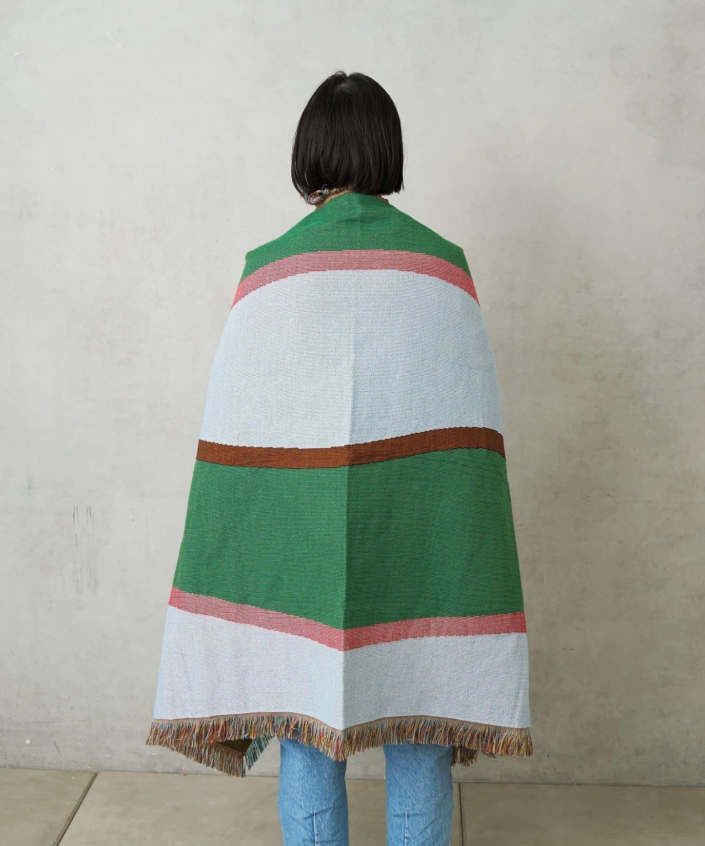 【SAHIR サヒール】Throwket Rain water 沙發毯