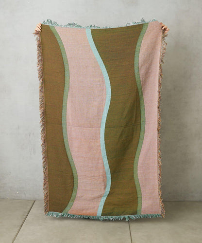 【SAHIR サヒール】Throwket Rain water 沙發毯