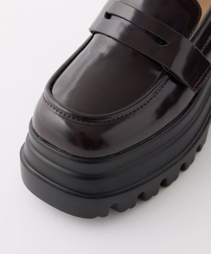 【2WAY款式】顯瘦3公斤厚底樂福鞋