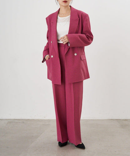 【26SS】寬鬆褶皺長褲