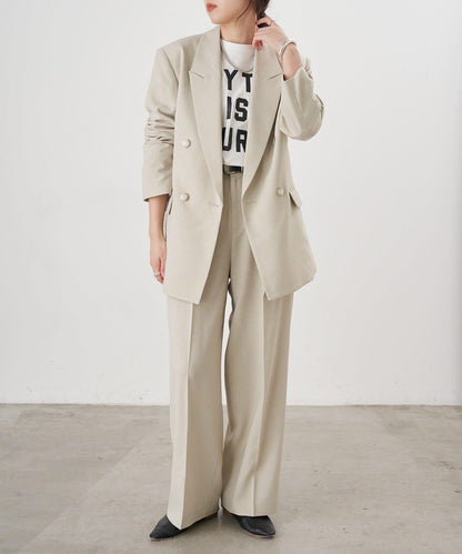 【26SS】寬鬆褶皺長褲