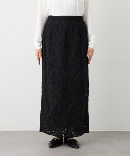 【à Nice (ア ・ニース)】工藝蕾絲半身裙