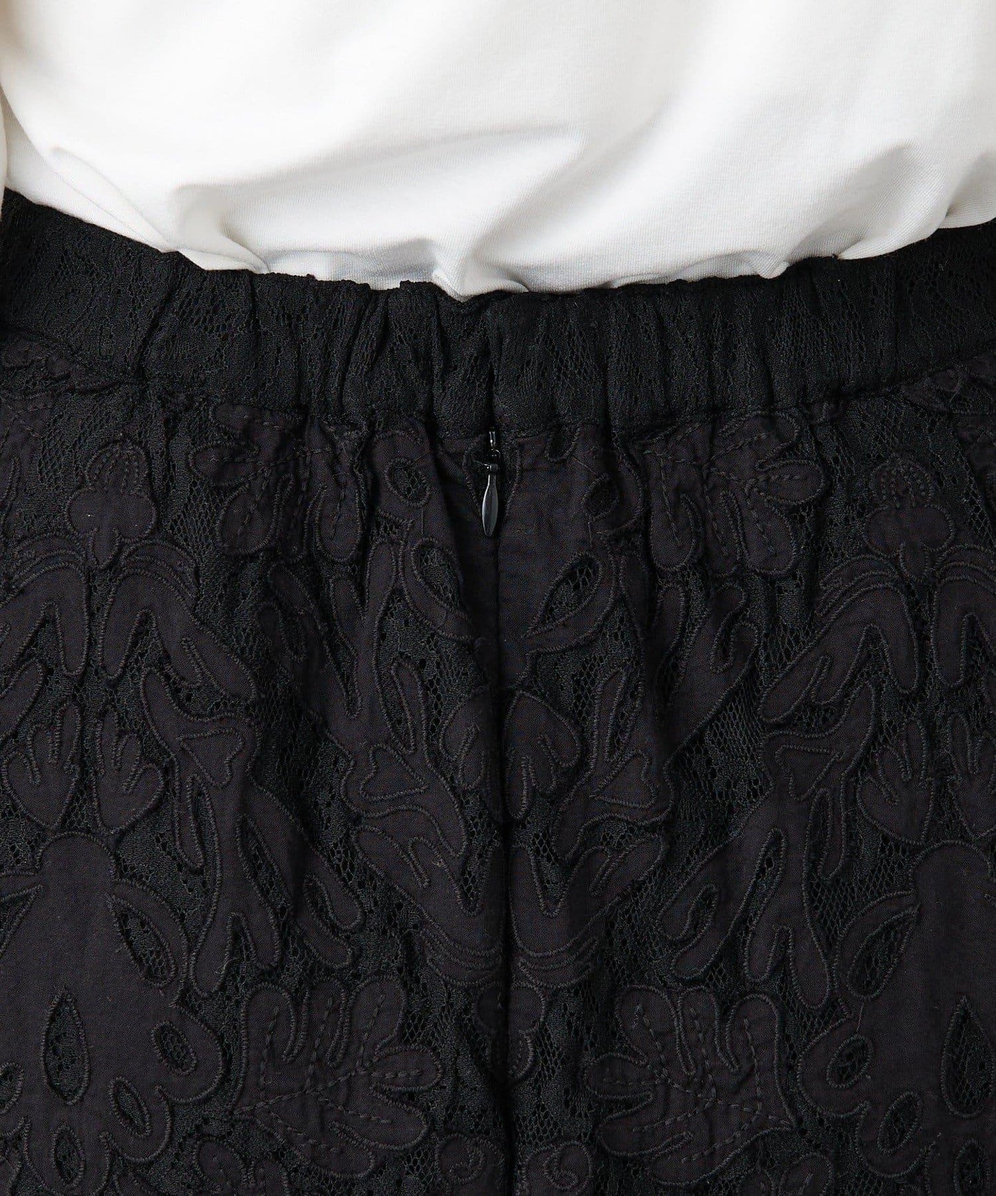 【à Nice (ア ・ニース)】工藝蕾絲半身裙