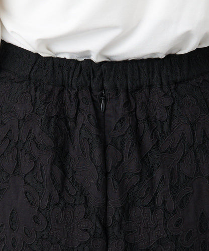 【à Nice (ア ・ニース)】工藝蕾絲半身裙