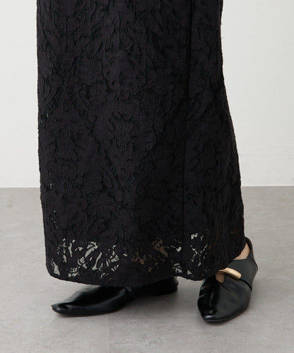 【à Nice (ア ・ニース)】工藝蕾絲半身裙