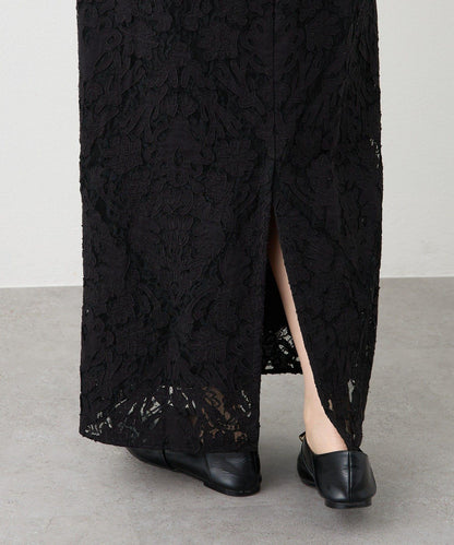 【à Nice (ア ・ニース)】工藝蕾絲半身裙