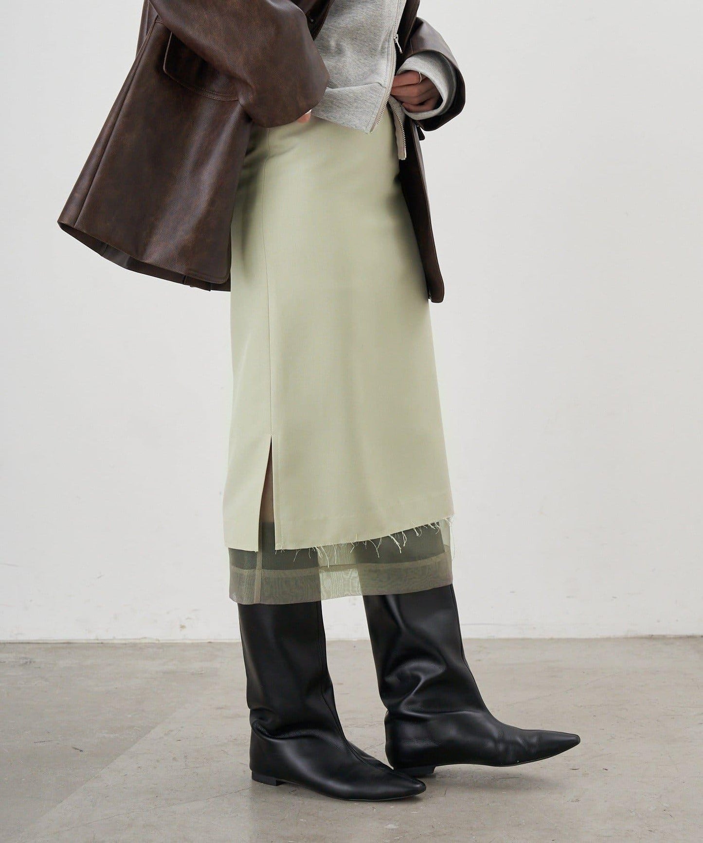 【26SS】4WAY雙層半身裙