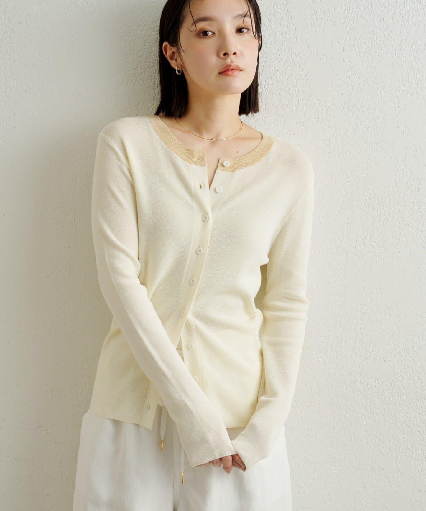 薄紗針織開衫