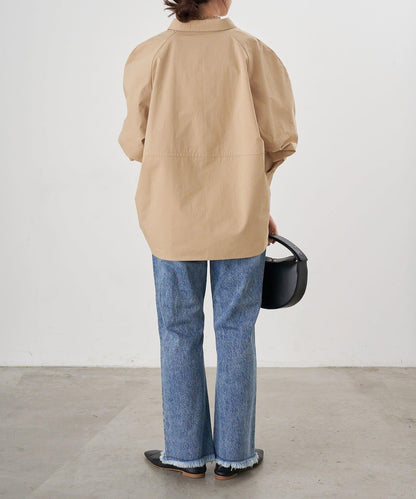 【26SS】棉質桶形襯衫