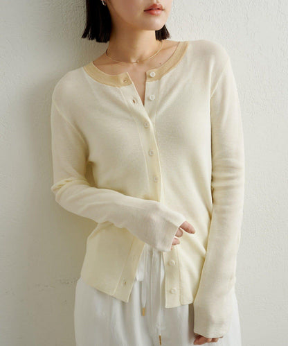 薄紗針織開衫
