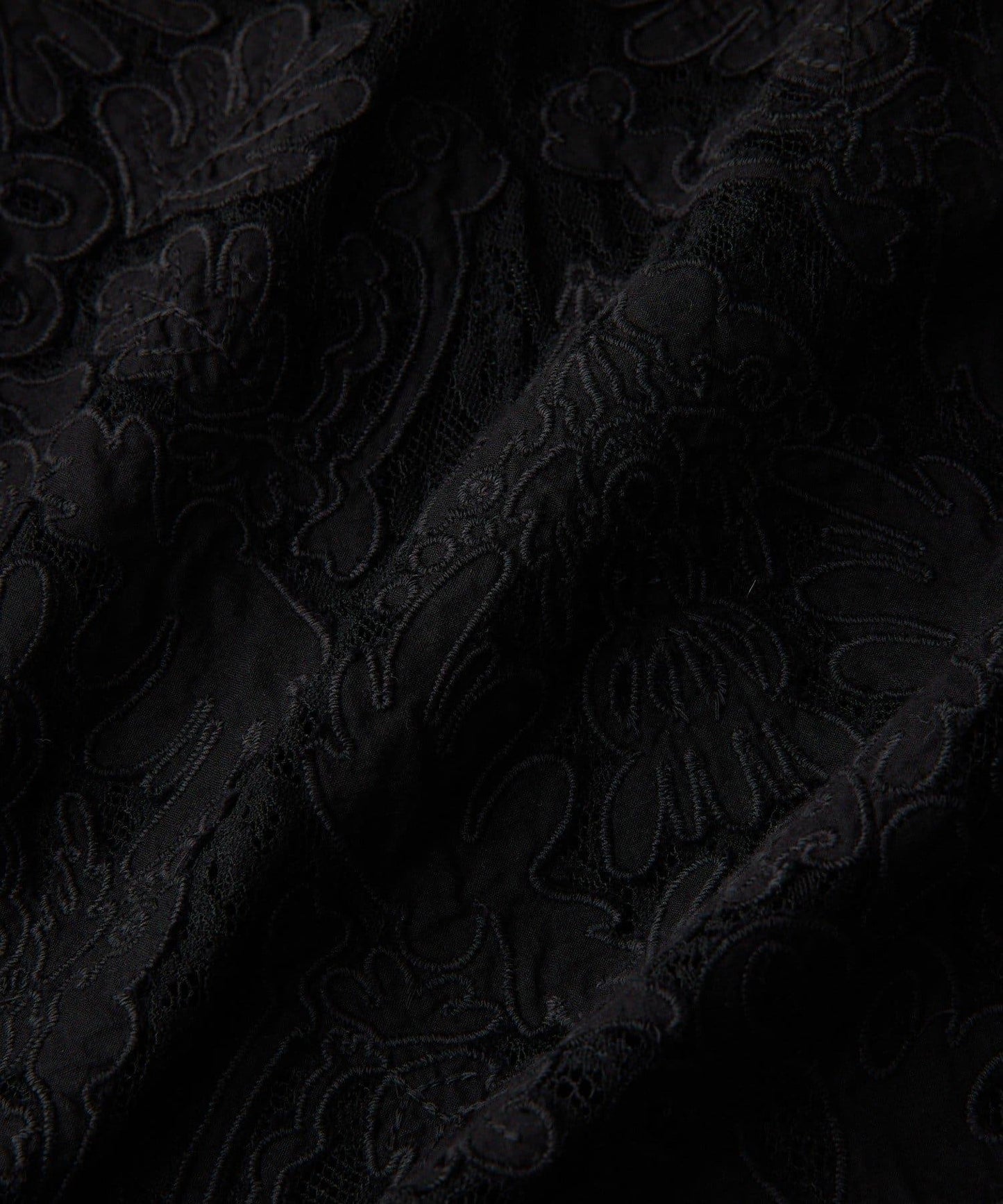 【à Nice (ア ・ニース)】工藝蕾絲襯衫