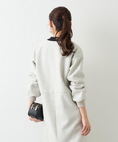 大人可愛◎彈力蕾絲高領套頭衫