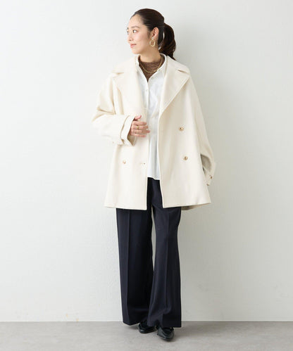 大人可愛◎彈力蕾絲高領套頭衫