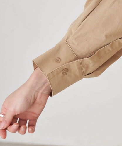 【26SS】棉質桶形襯衫