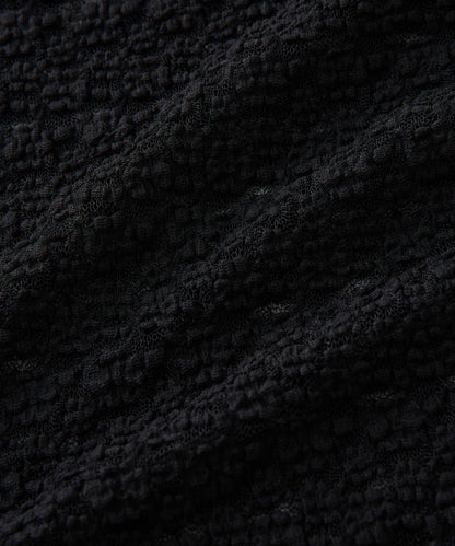 大人可愛◎彈力蕾絲高領套頭衫