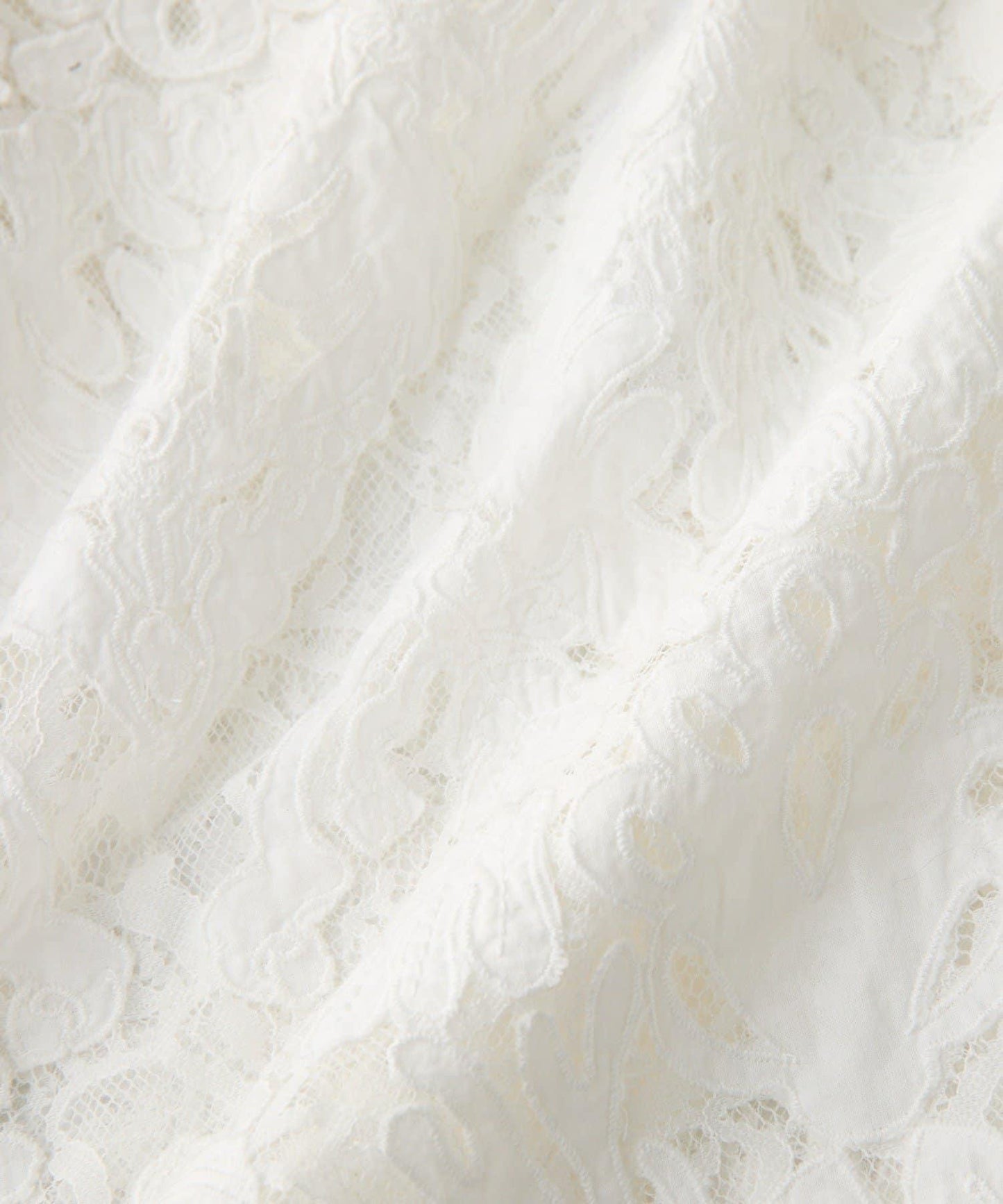 【à Nice (ア ・ニース)】工藝蕾絲襯衫