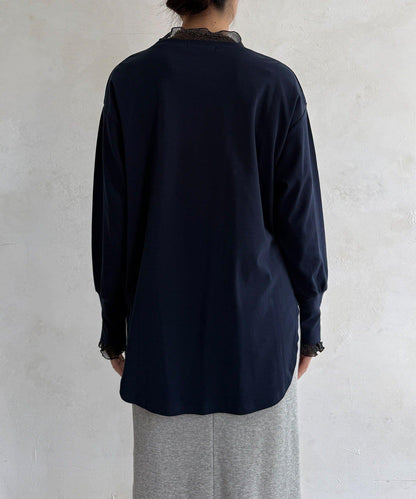 植絨字母疊穿上衣