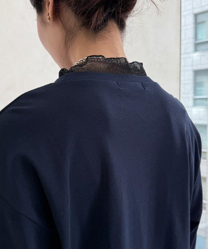 植絨字母疊穿上衣