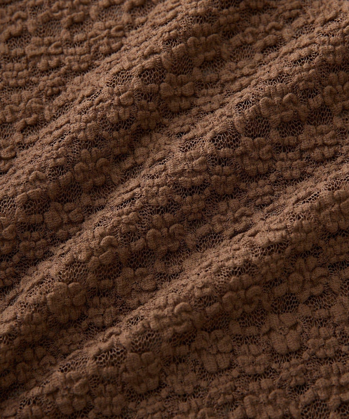 大人可愛◎彈力蕾絲高領套頭衫