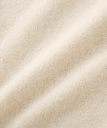 柔軟觸感狐狸絨V領開衫