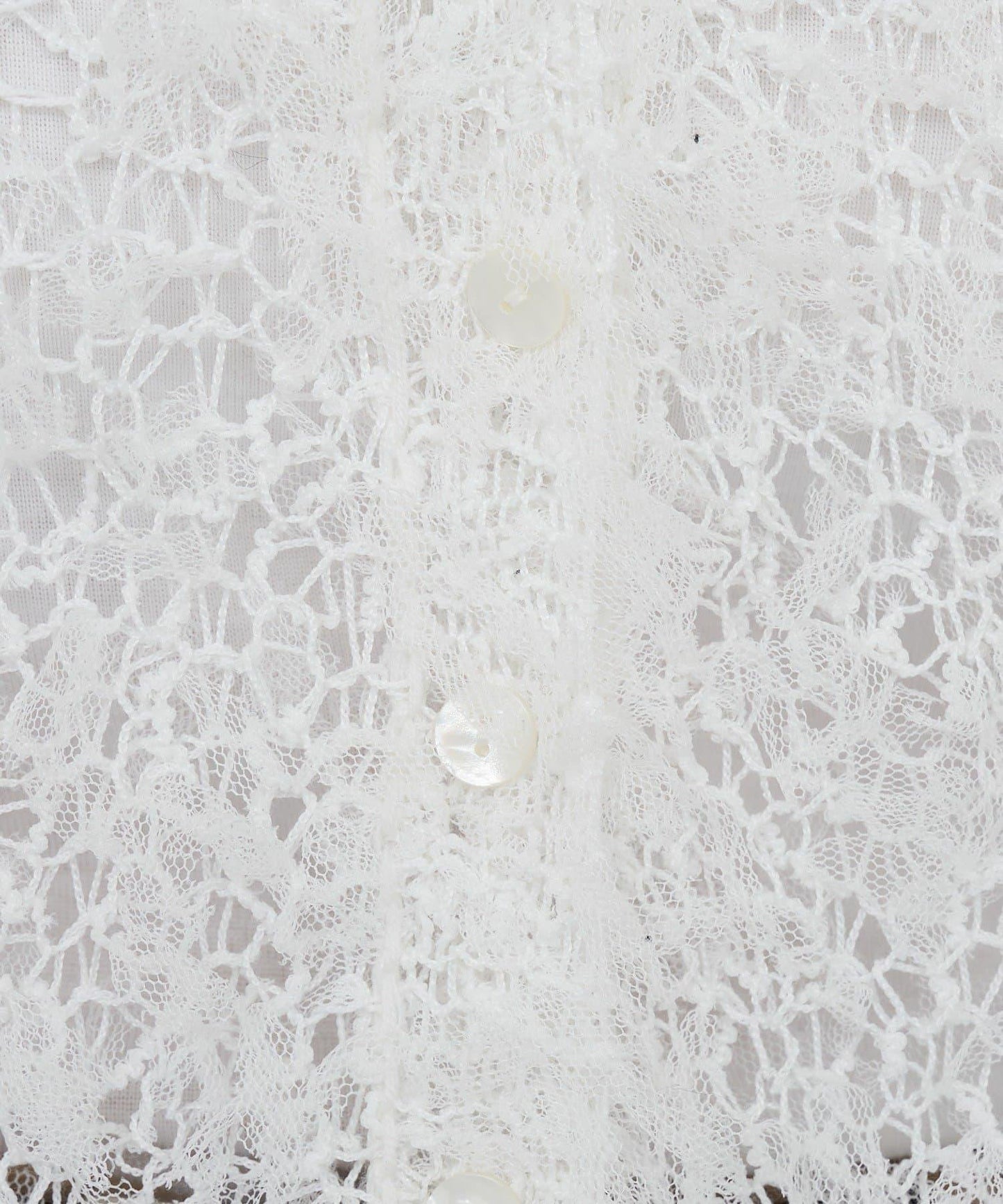 【26SS】網紗紗線點點開衫