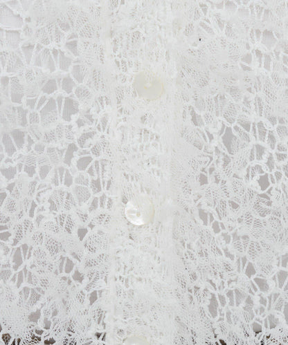 【26SS】網紗紗線點點開衫