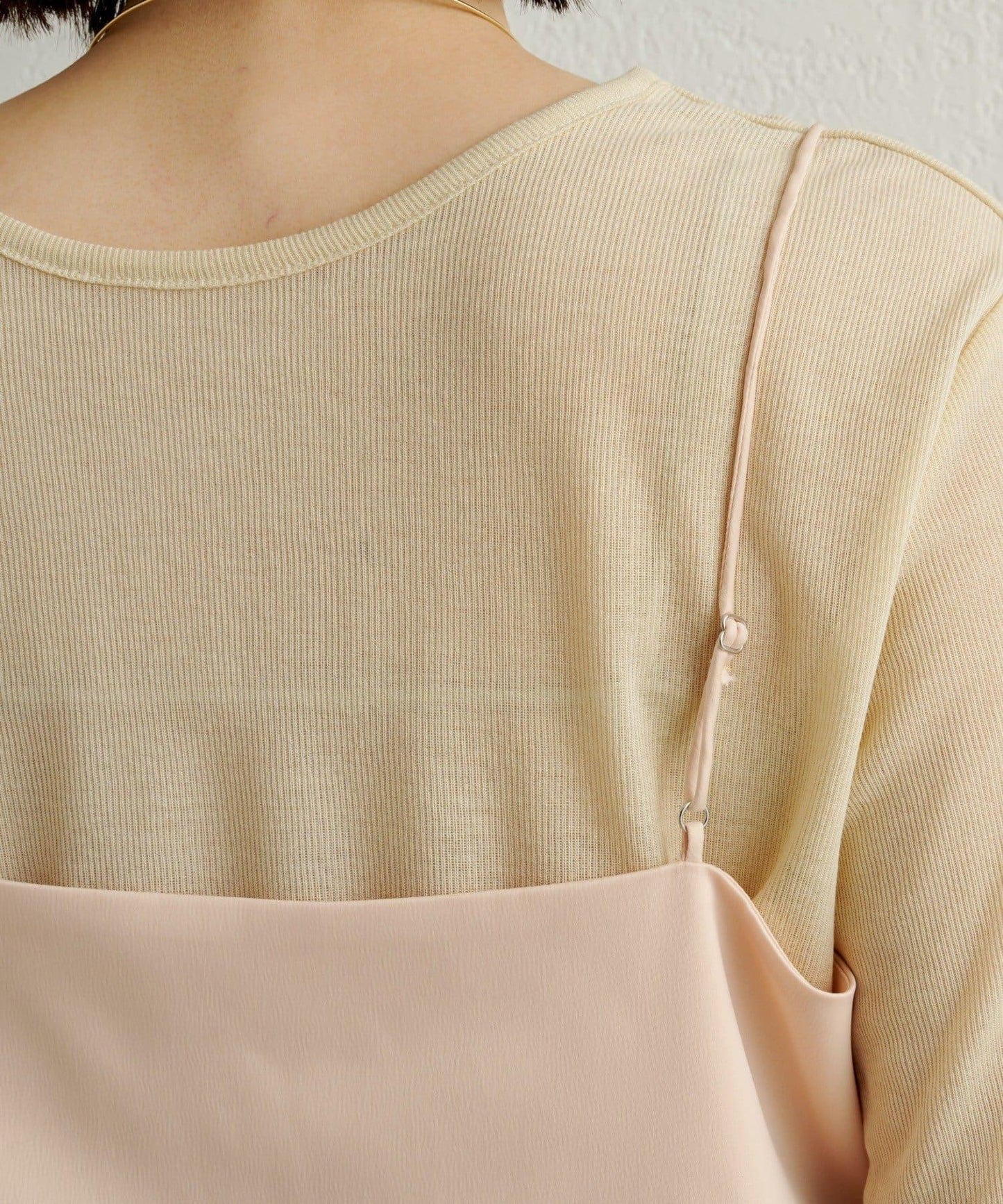 緞面蝴蝶結吊帶背心